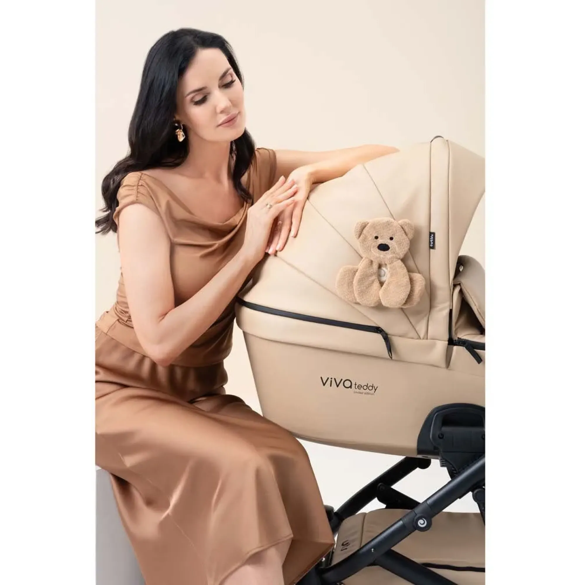 Коляска 2 в 1 Tutis Viva6 plus Teddy Creamy
