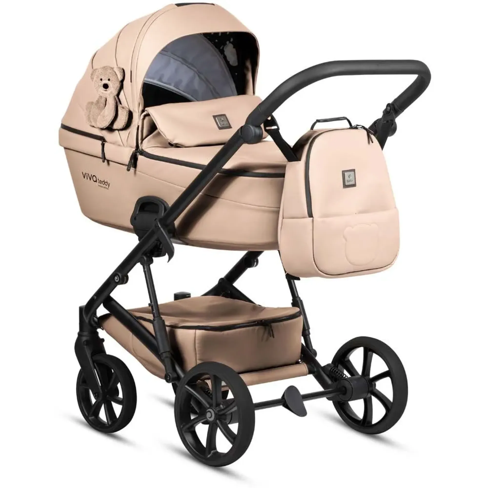 Коляска 2 в 1 Tutis Viva6 plus Teddy Creamy