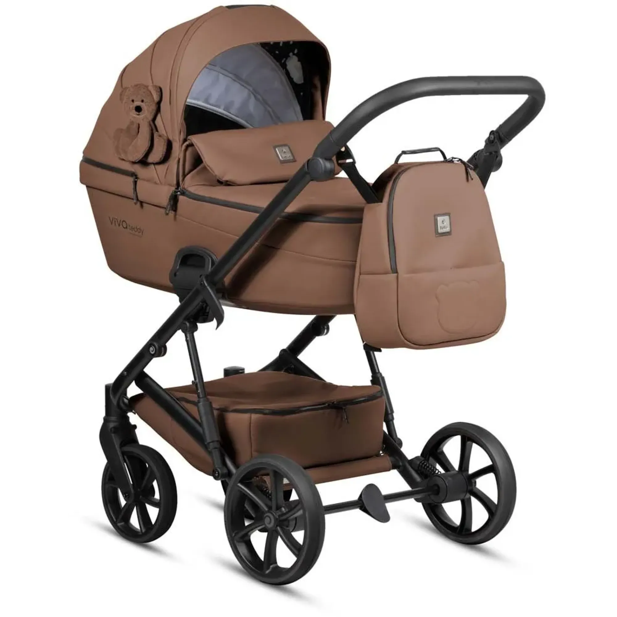 Коляска 2в1 Tutis VIVA6 plus Teddy Biscuit Teddy