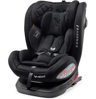 Автокрісло Velano Aura 360° i-Size 40–150 см ISOFIX Black