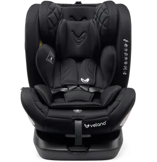 Автокрісло Velano Aura 360° i-Size 40–150 см ISOFIX Black
