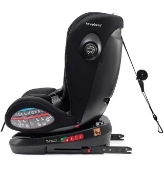 Автокрісло Velano Aura 360° i-Size 40–150 см ISOFIX Black
