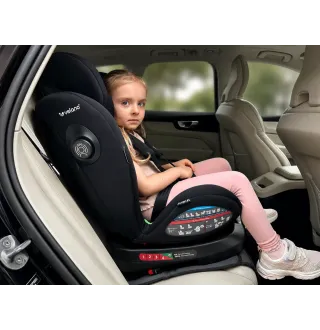 Автокрісло Velano Aura 360° i-Size 40–150 см ISOFIX Black