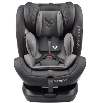 Автокрісло Velano Aura 360° i-Size 40–150 см ISOFIX Grey