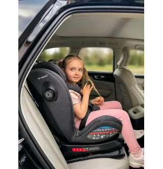 Автокрісло Velano Aura 360° i-Size 40–150 см ISOFIX Grey
