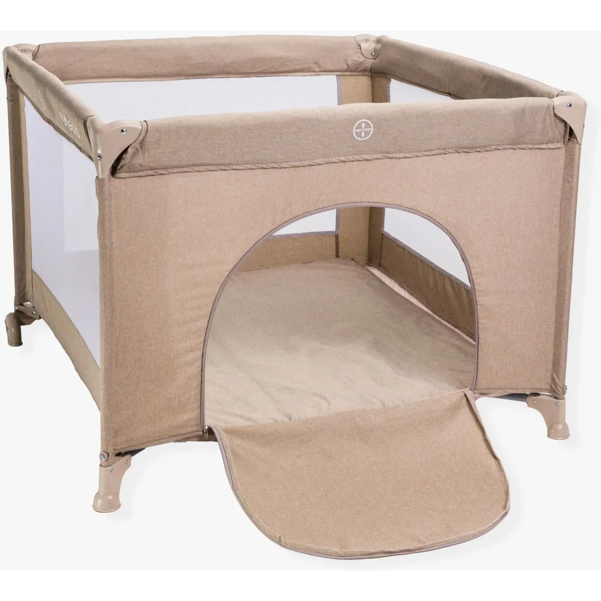 Манеж дитячий квадратний Velano Cubo Beige