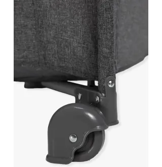 Манеж дитячий квадратний Velano Cubo Dark Grey