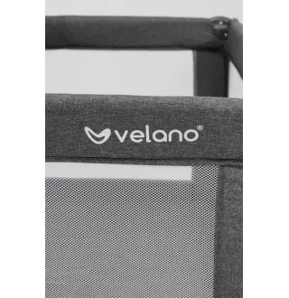 Манеж дитячий квадратний Velano Cubo Dark Grey