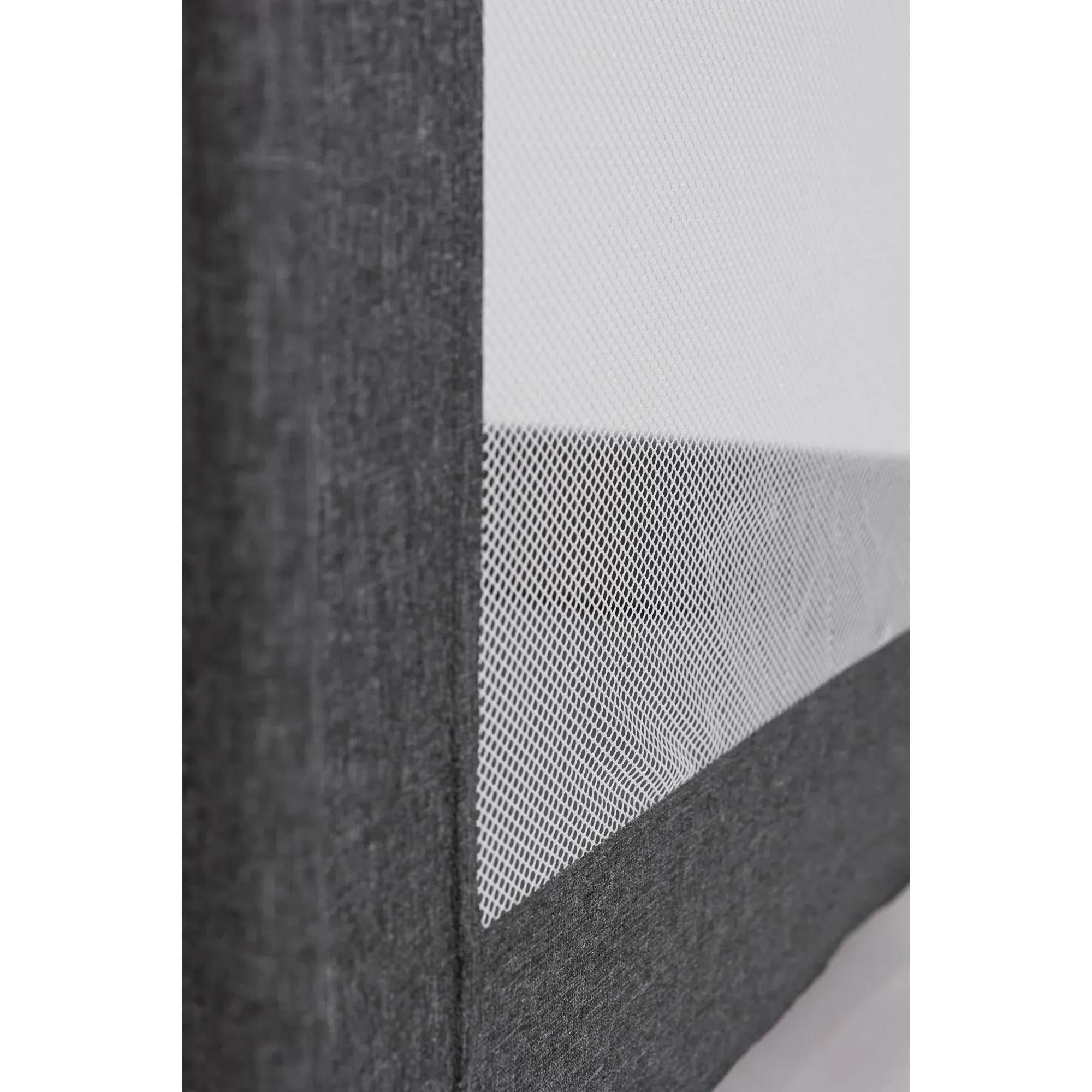 Манеж дитячий квадратний Velano Cubo Dark Grey