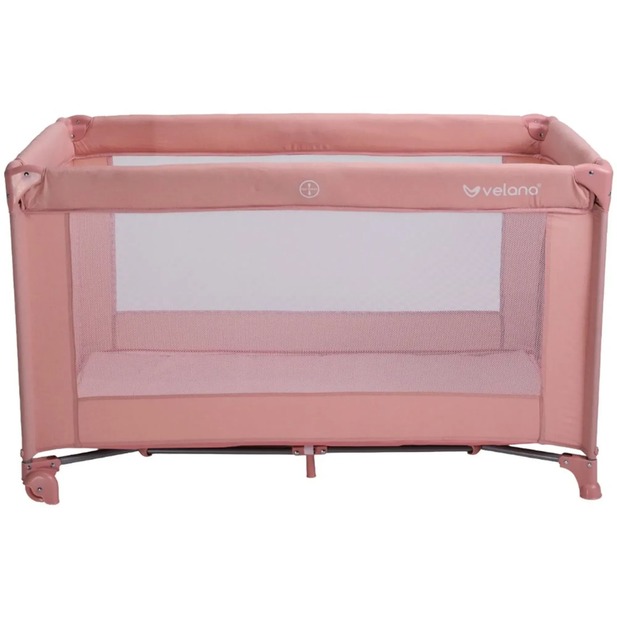 Ліжко-манеж дитяче Velano Flexi Pink