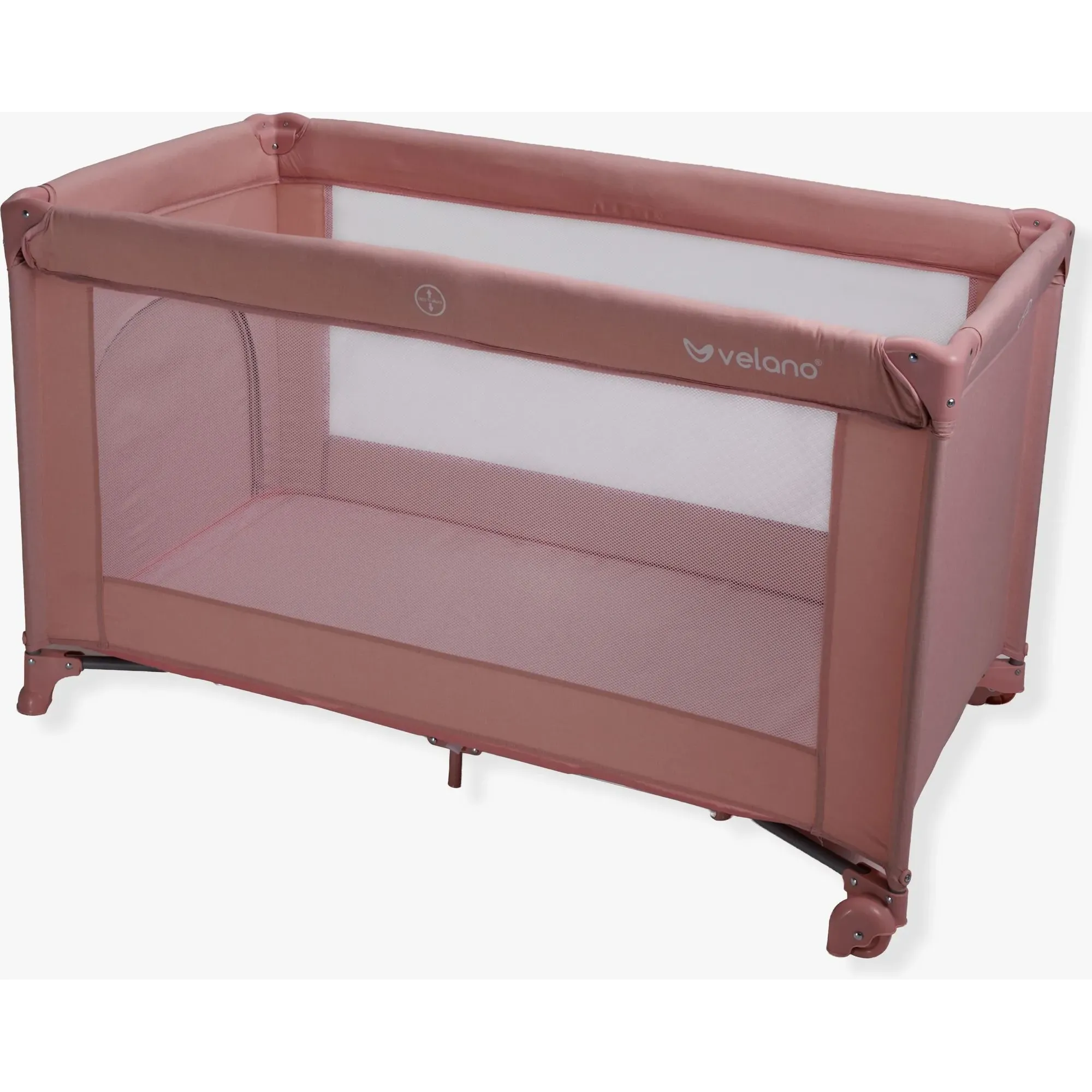 Ліжко-манеж дитяче Velano Flexi Pink