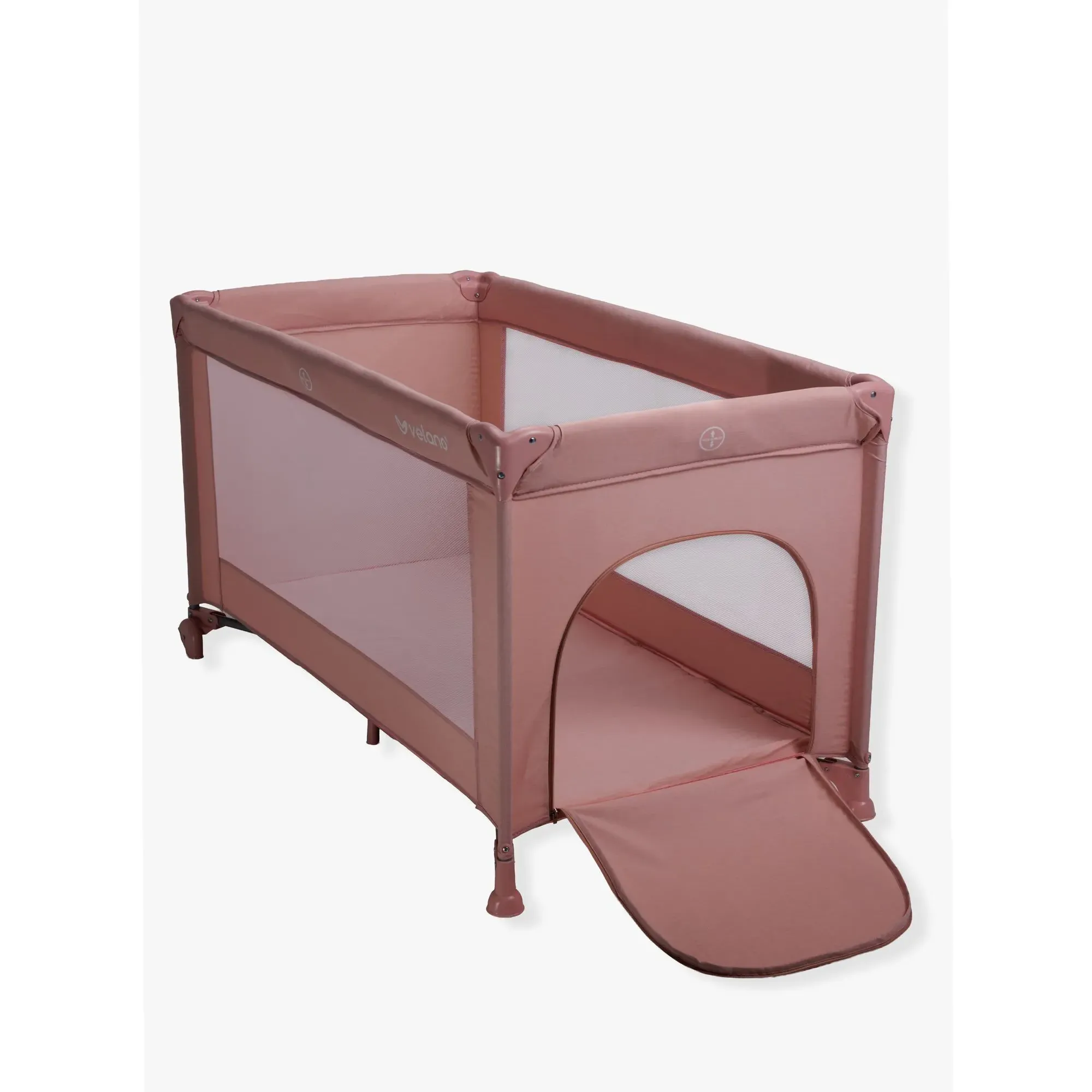 Ліжко-манеж дитяче Velano Flexi Pink
