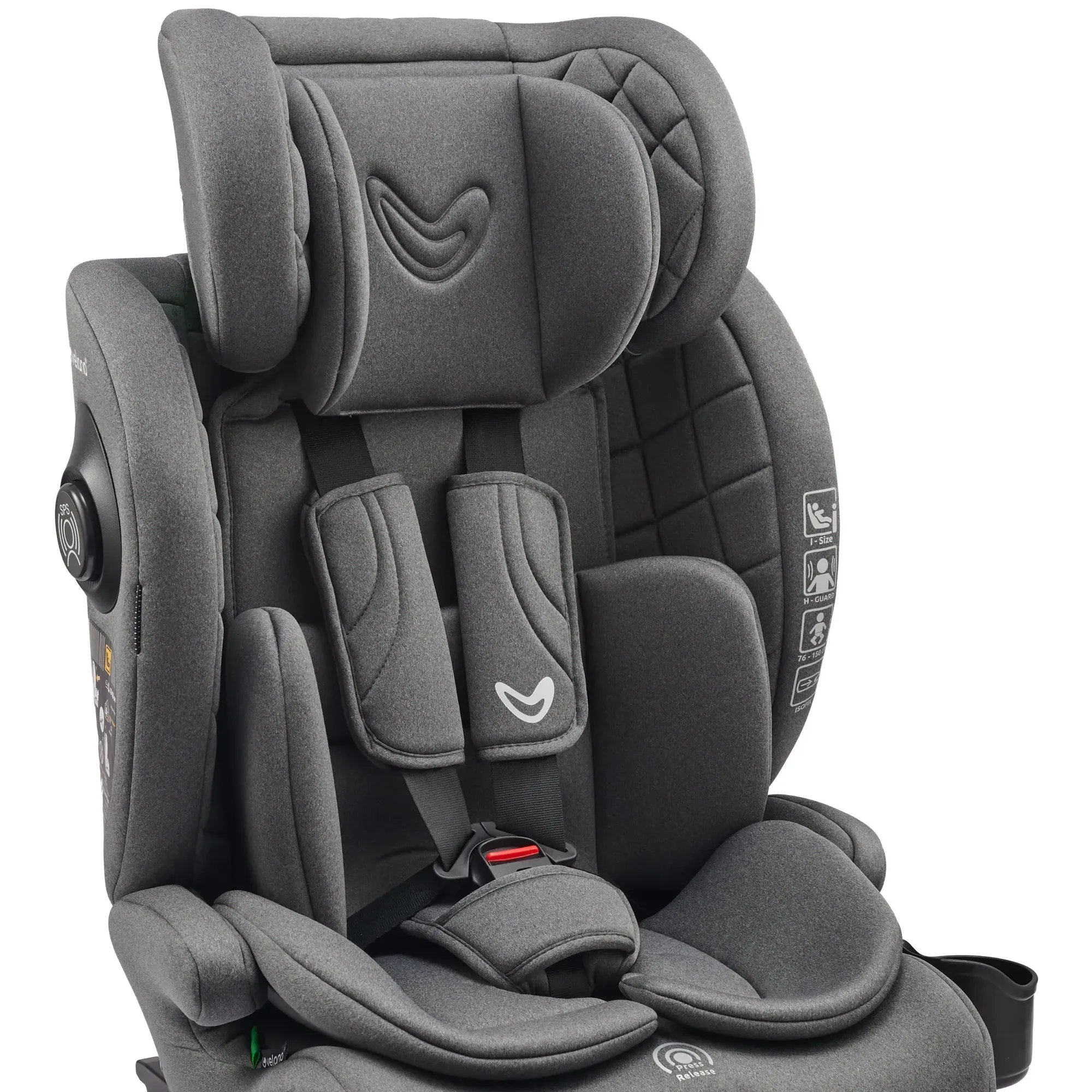 Автокрісло Velano Flexo i-Size Grey