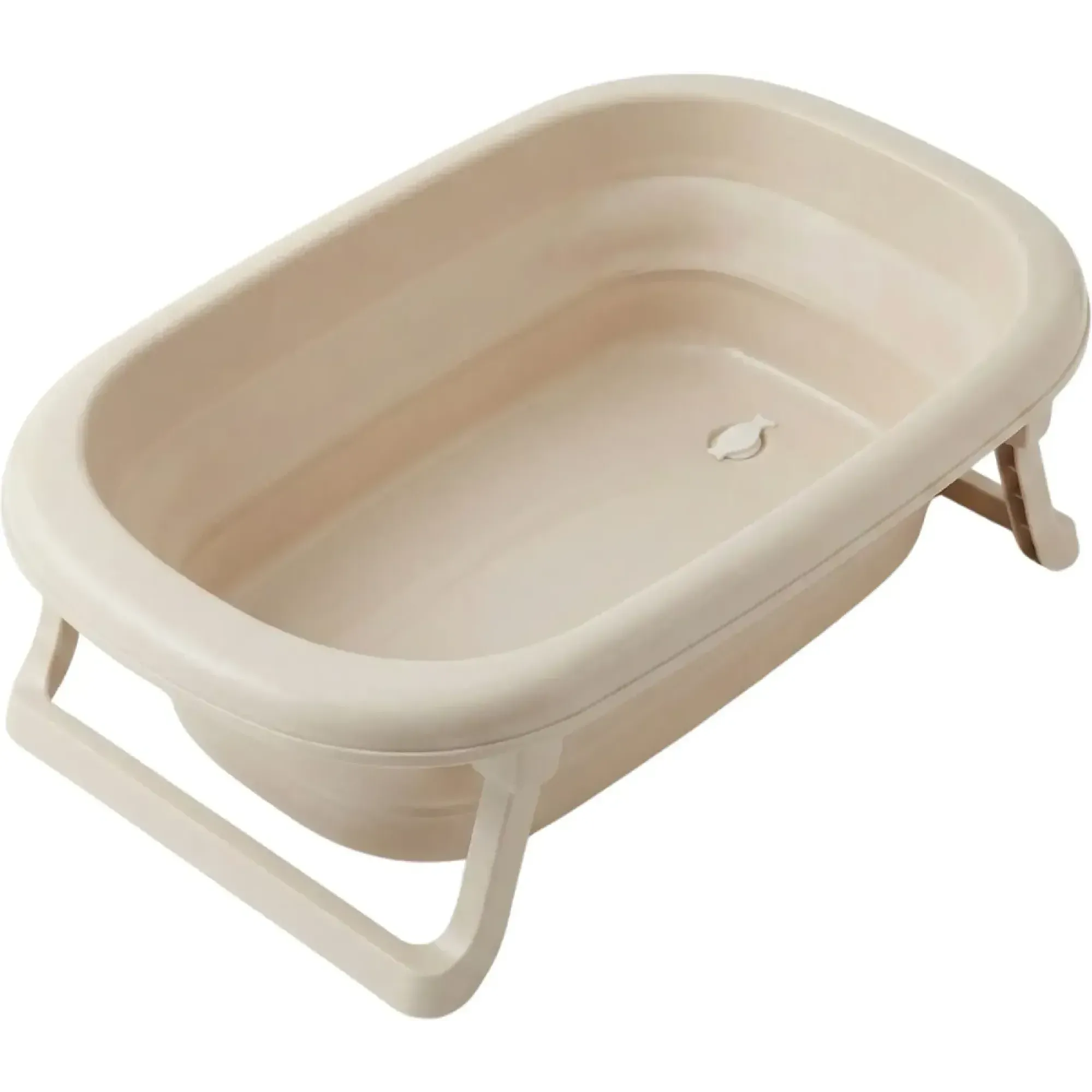 Ванна дитяча складна Foldable Bathtub з термометром Velano Dune