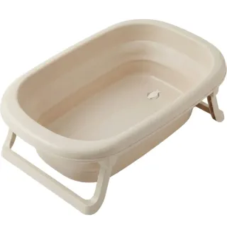 Ванна дитяча складна Foldable Bathtub з термометром Velano Dune