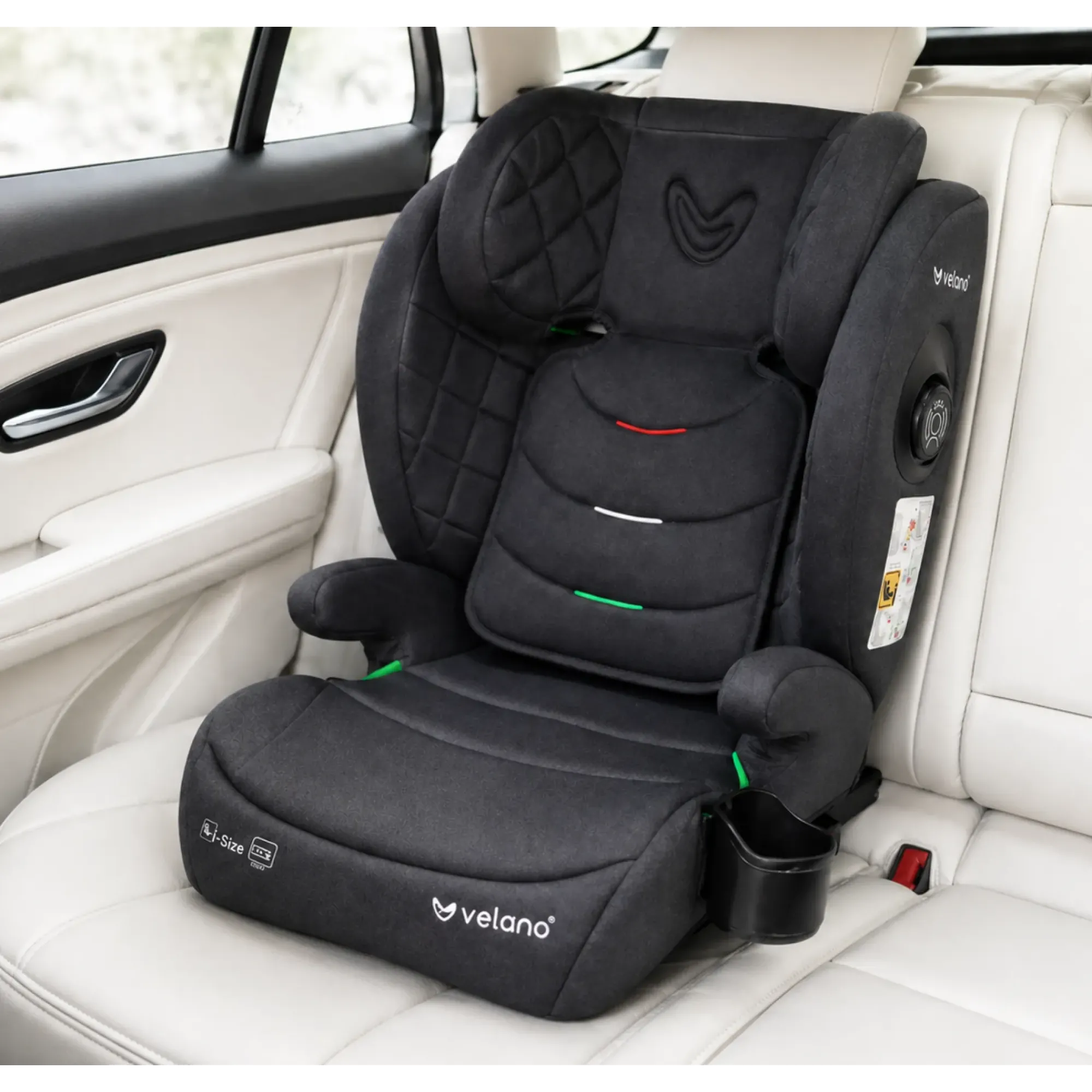 Автокрісло Velano Forza i-Size Black