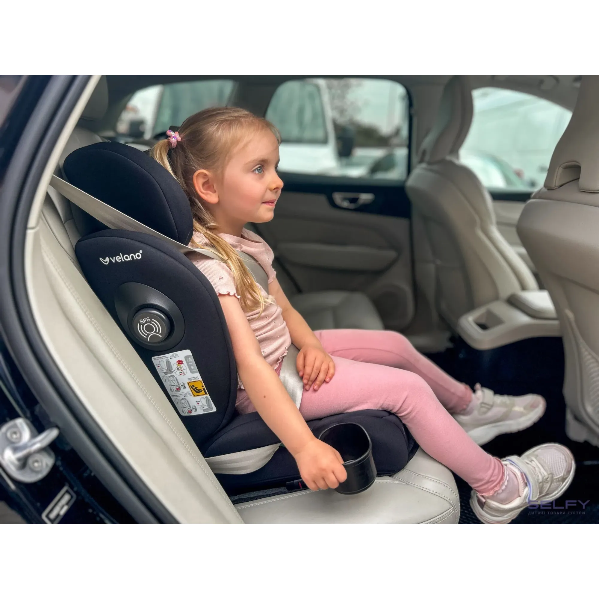 Автокрісло Velano Forza i-Size Black