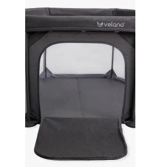 Манеж дитячий шестикутний Velano Star Grey
