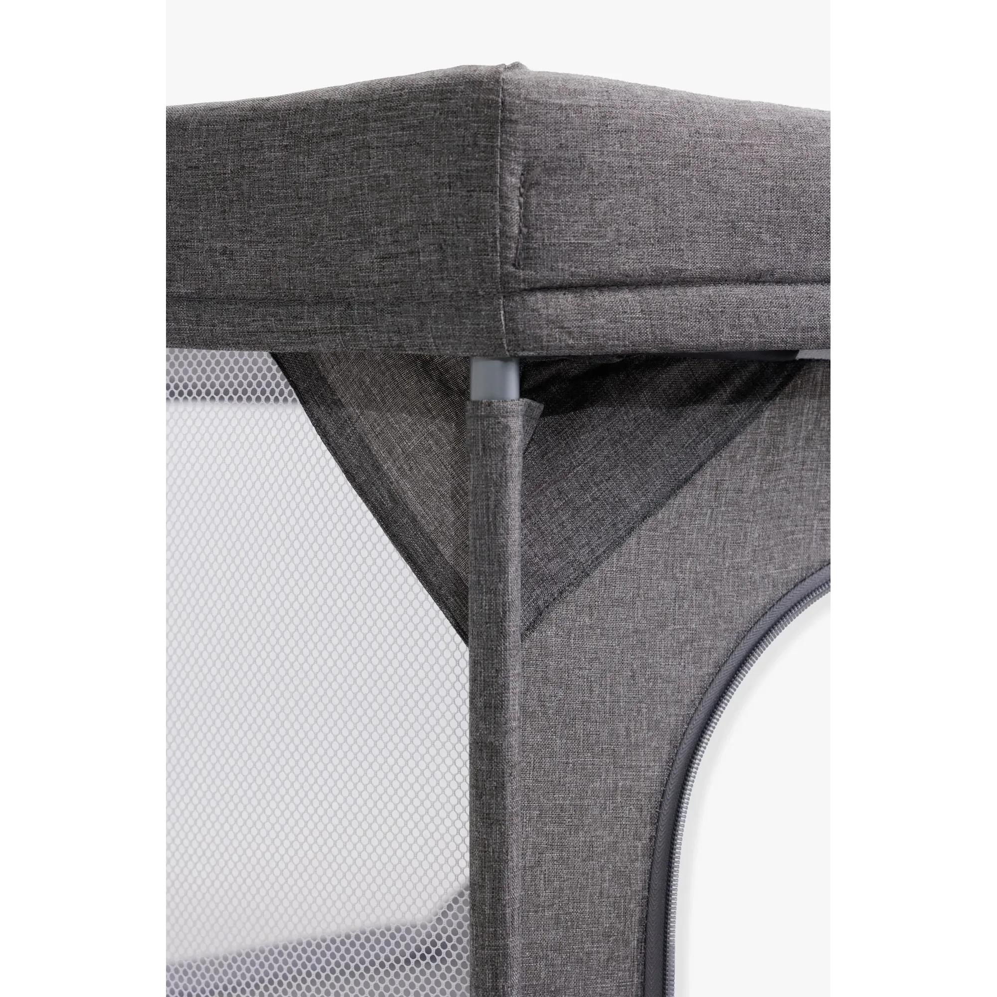 Манеж дитячий шестикутний Velano Star Grey