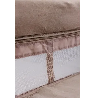 Ліжко-манеж дитяче з другим ярусом та пеленатором Velano Tino Beige
