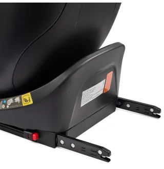 Автокрісло Velano Vento 360° i-Size 40–150 см ISOFIX + опорна нога Black