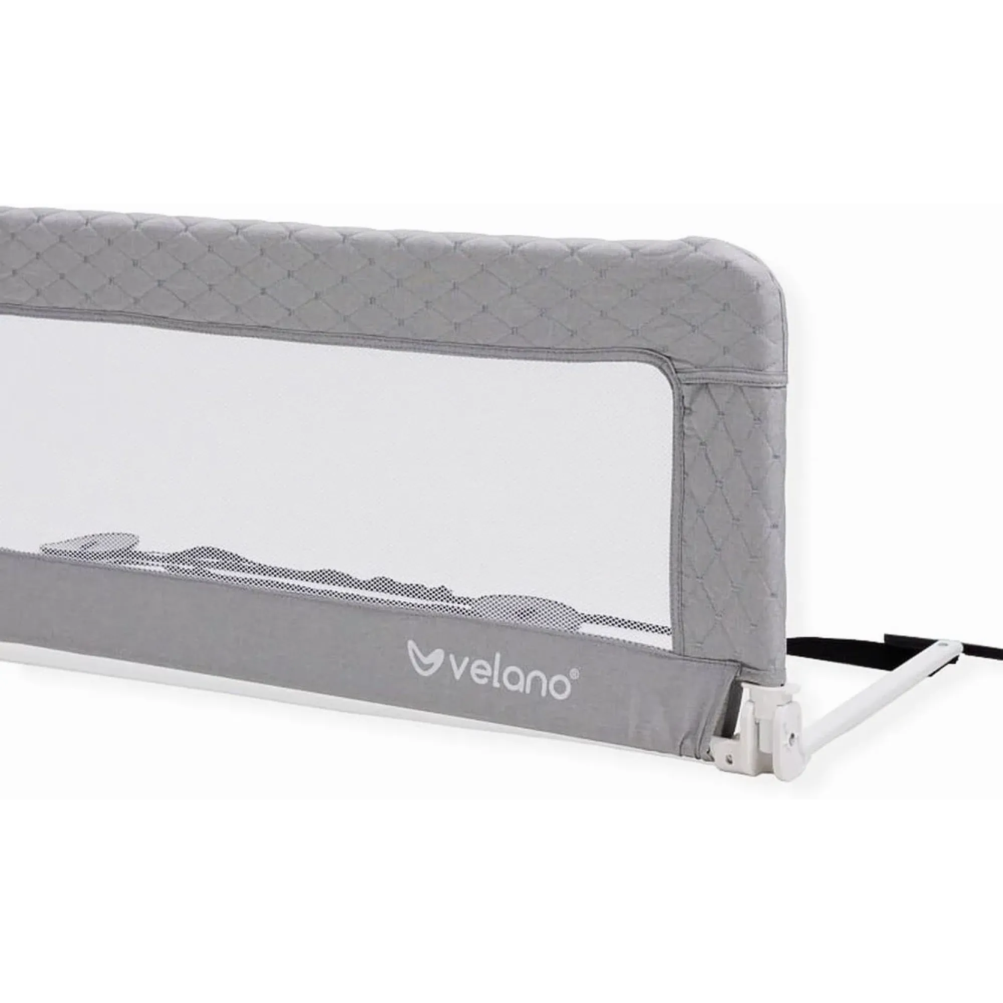 Захисний бортик для ліжка Velano Wolli Light Grey