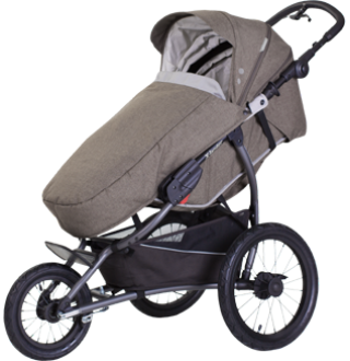 Прогулянкова коляска X-lander X-Run Carbon Black