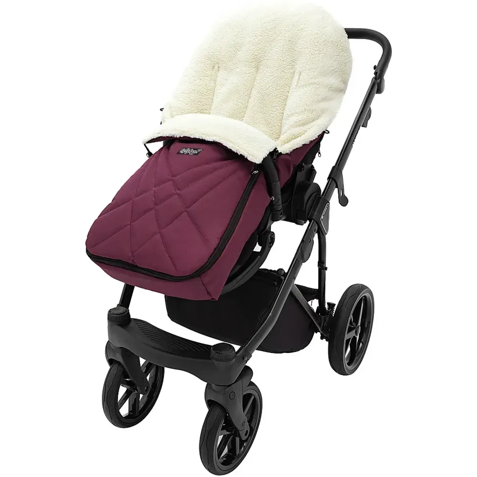 Зимовий конверт Babyroom Wool N-8 bordo бордовий