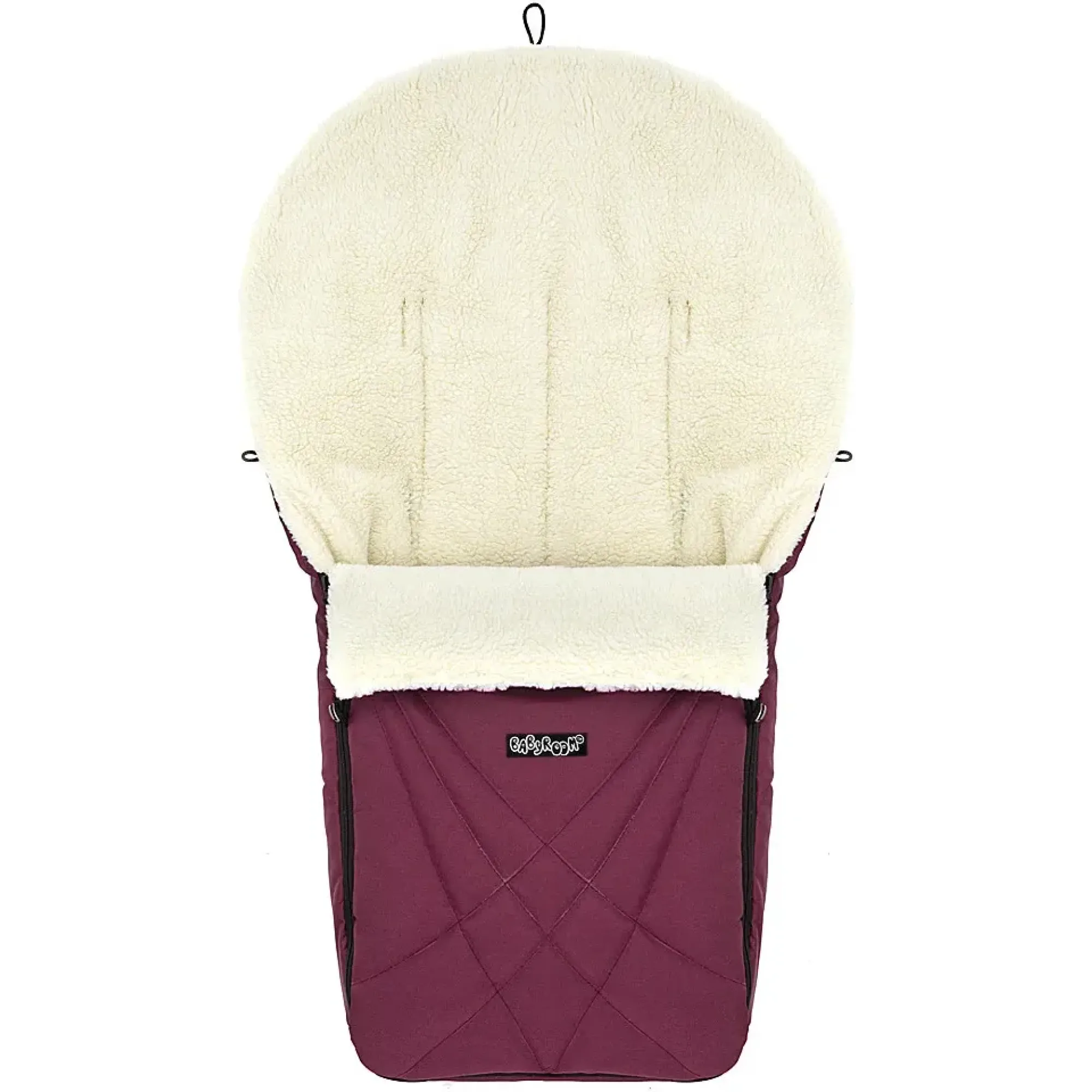 Зимовий конверт Babyroom Wool N-8 bordo бордовий