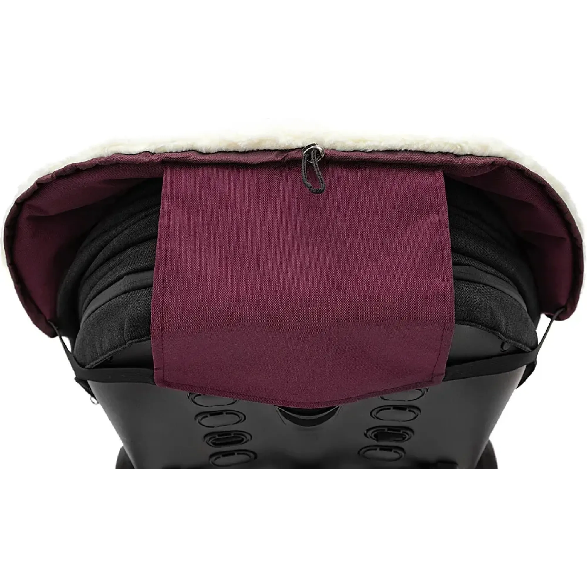 Зимовий конверт Babyroom Wool N-8 bordo бордовий