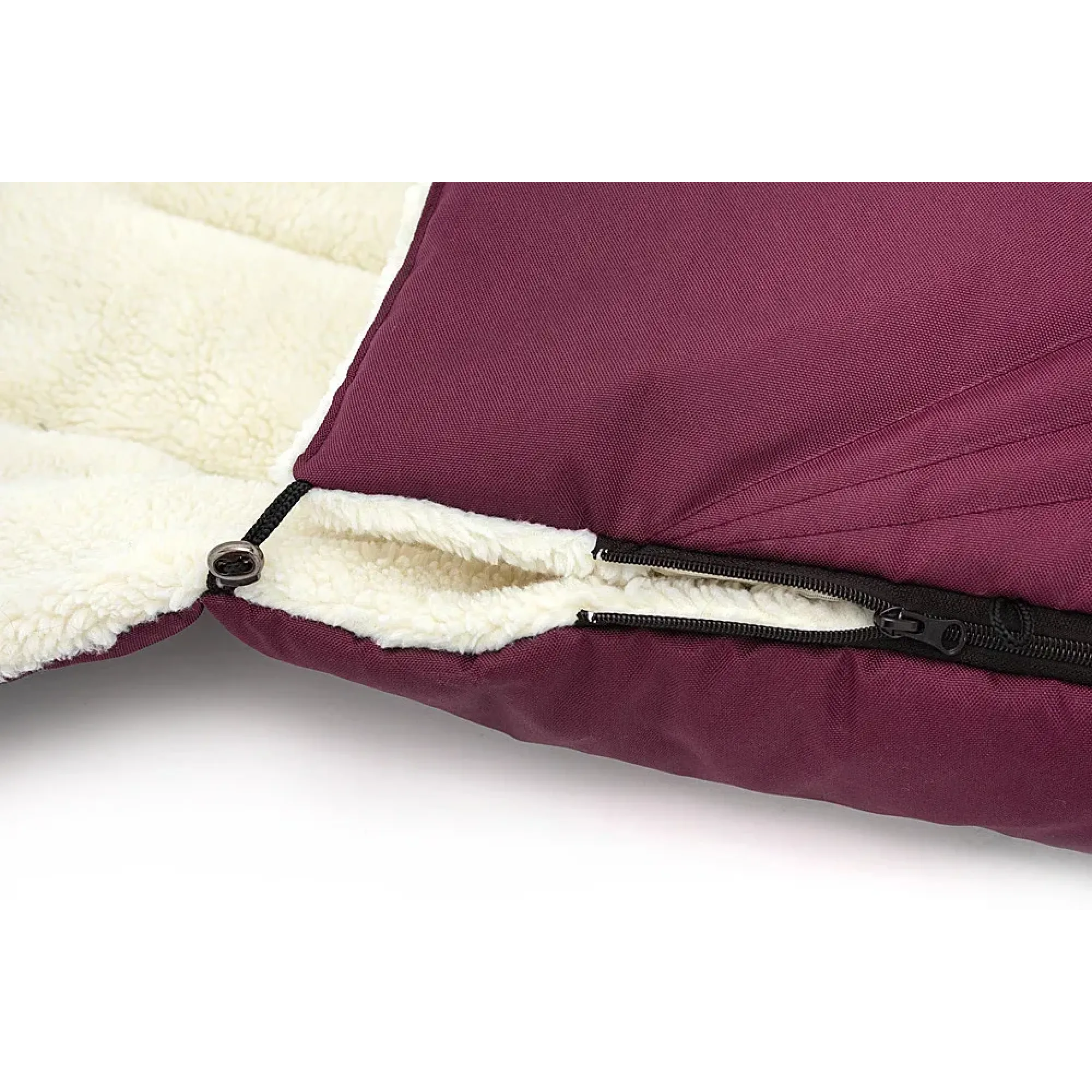 Зимовий конверт Babyroom Wool N-8 bordo бордовий