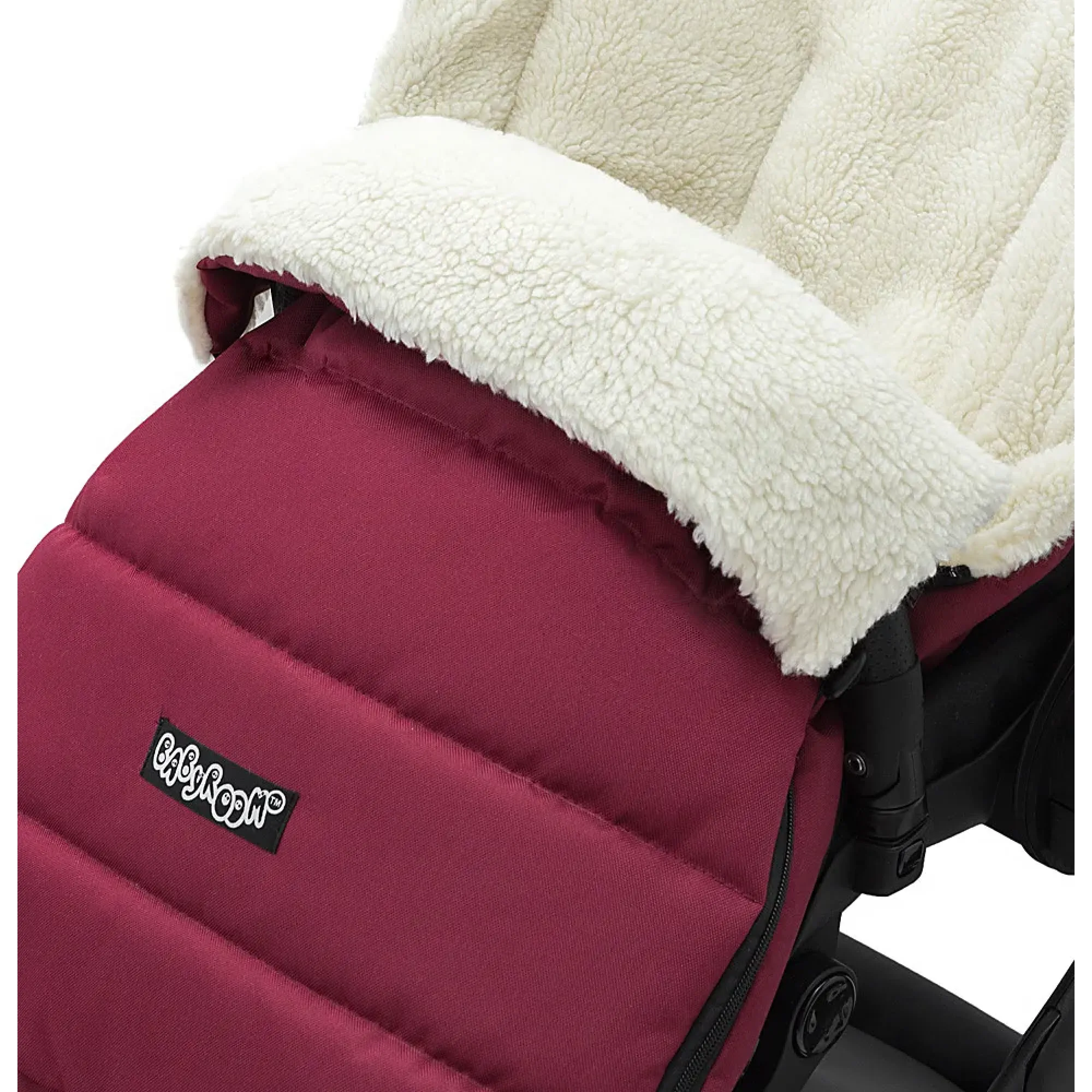 Зимовий конверт Babyroom Wool N-20 bordo бордовий