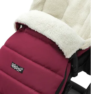 Зимовий конверт Babyroom Wool N-20 bordo бордовий
