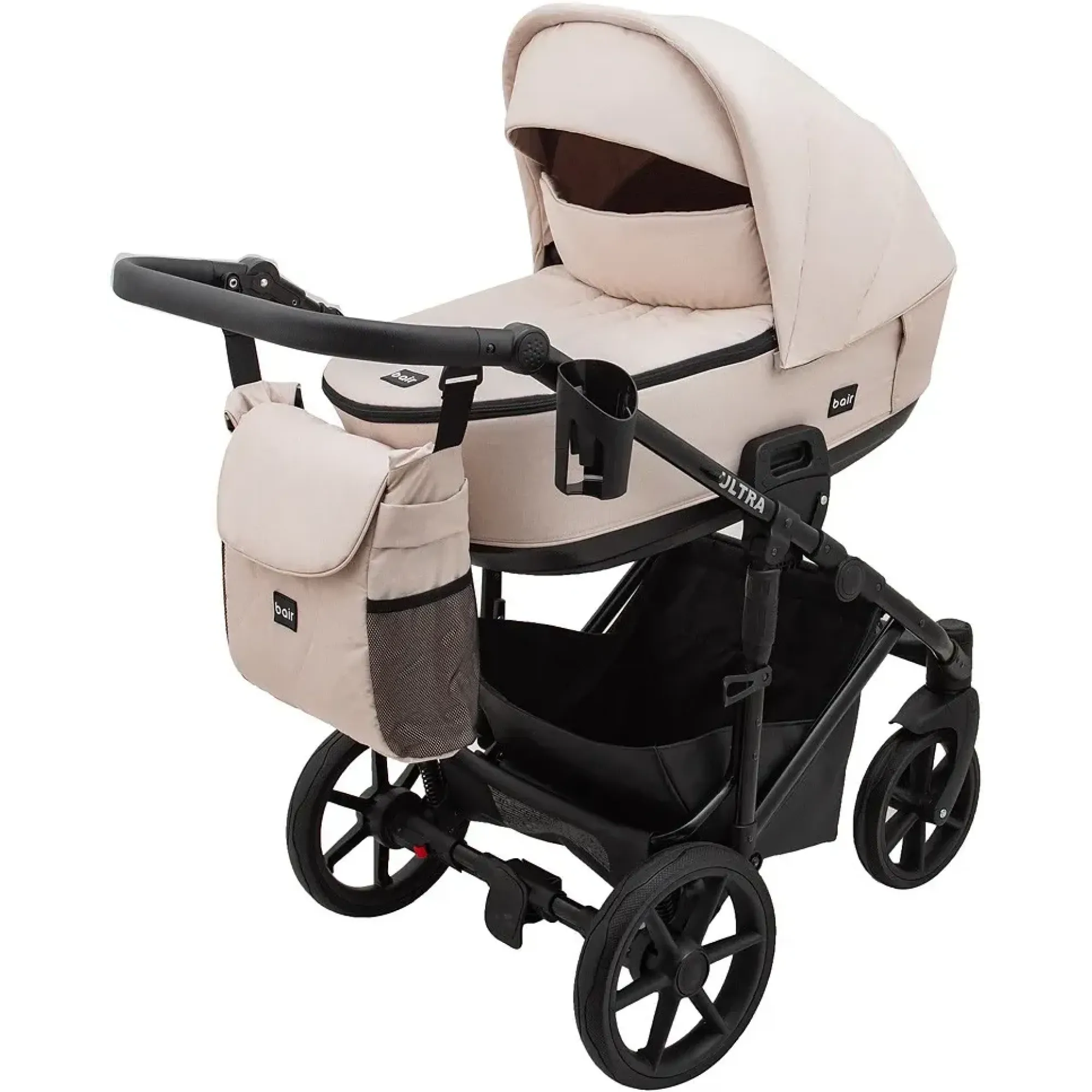 Коляска 2 в 1 Bair Ultra Soft U-834 бежевий