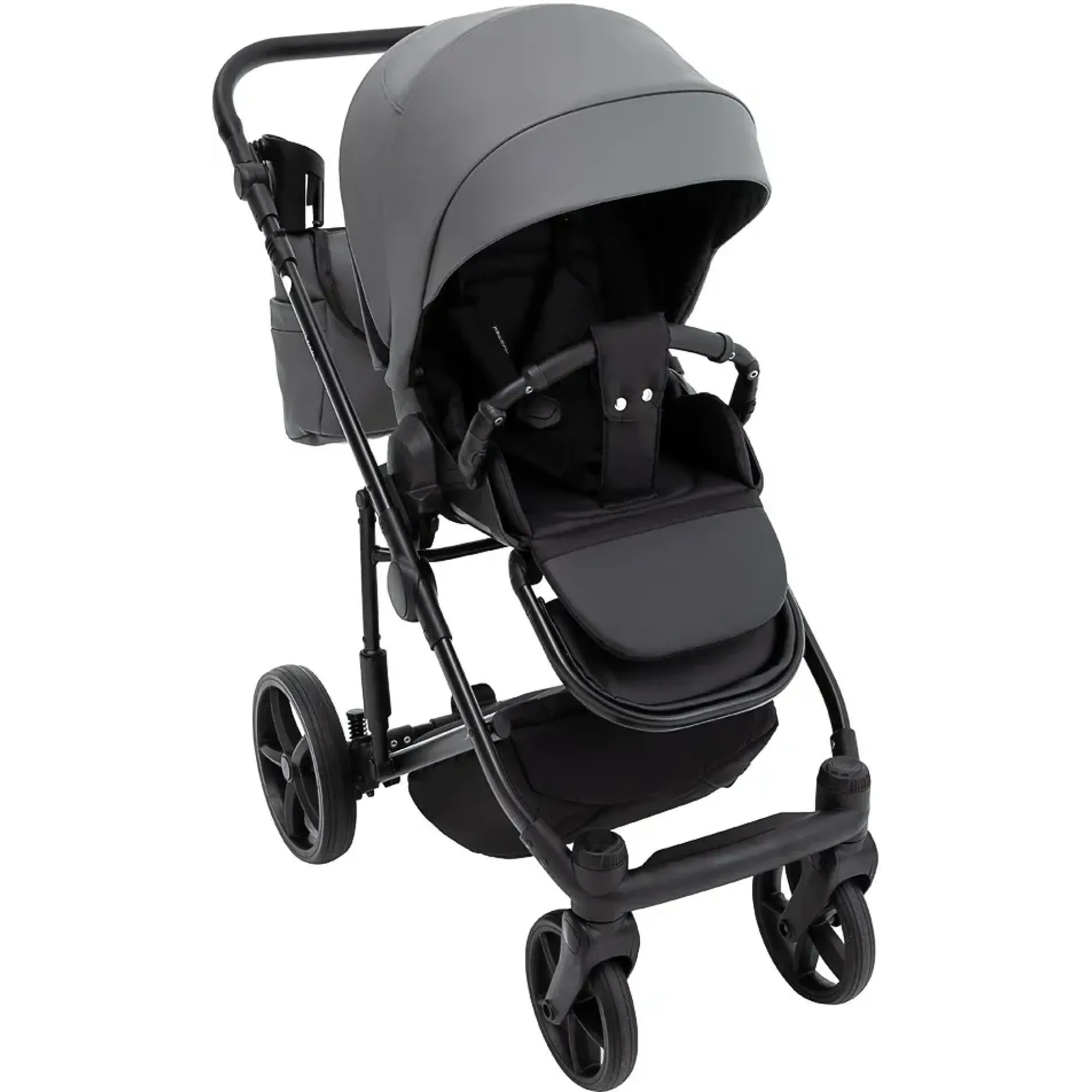 Коляска 2 в 1 Adamex Zico Eco Sa-4 темно-сірий