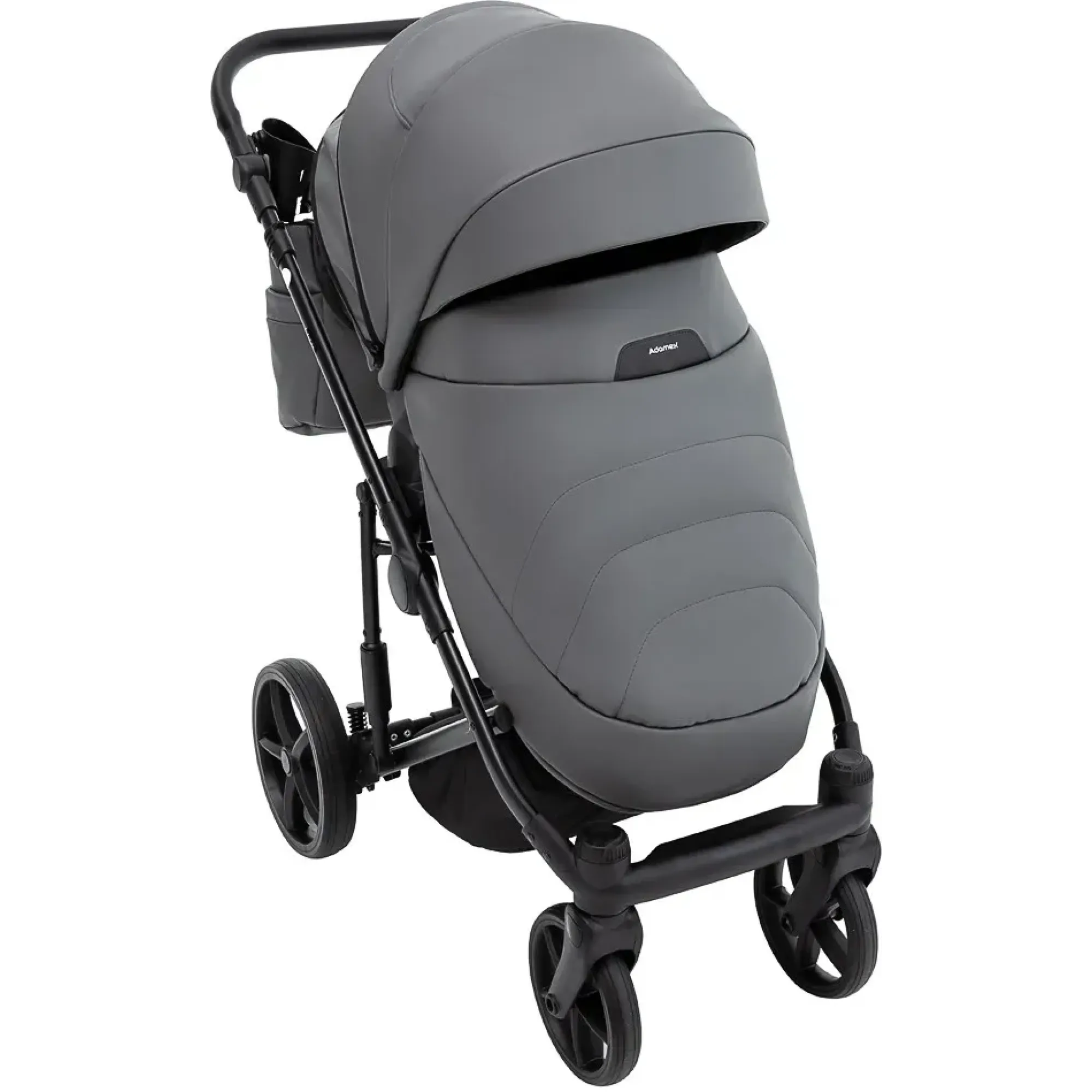 Коляска 2 в 1 Adamex Zico Eco Sa-4 темно-сірий