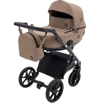 Коляска 2 в 1 Bair Kiwi Plus Soft BKP-857 темний капучино