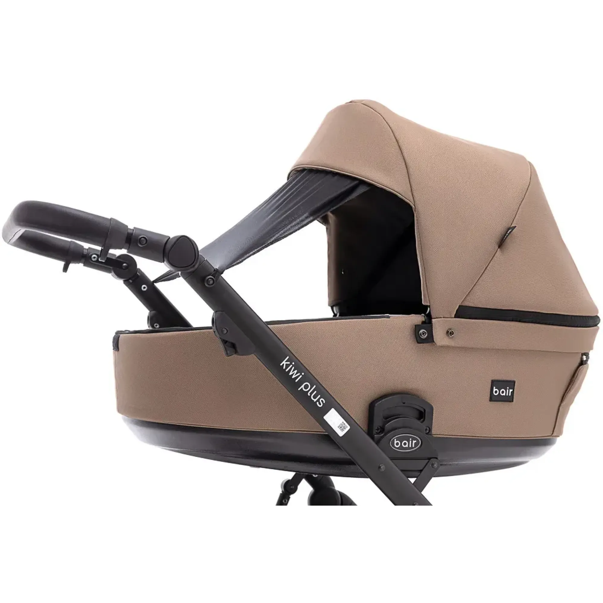 Коляска 2 в 1 Bair Kiwi Plus Soft BKP-857 темний капучино