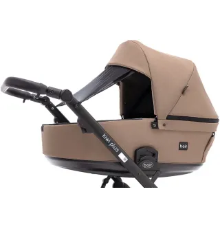Коляска 2 в 1 Bair Kiwi Plus Soft BKP-857 темний капучино