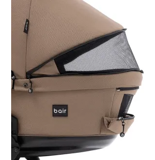 Коляска 2 в 1 Bair Kiwi Plus Soft BKP-857 темний капучино