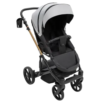 Коляска 2 в 1 Bair Onyx Soft OS-218 сірий
