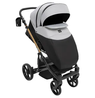 Коляска 2 в 1 Bair Onyx Soft OS-218 сірий