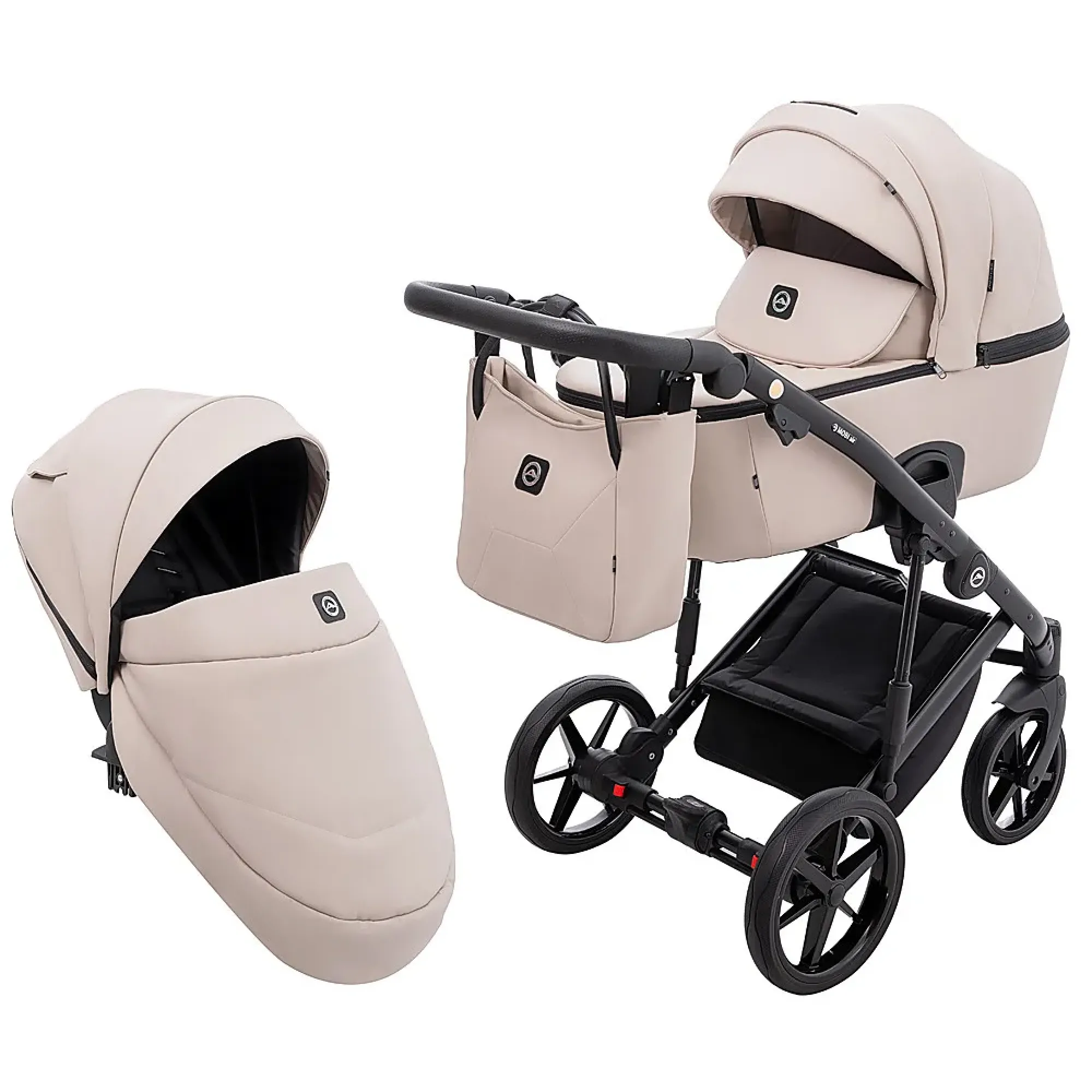 Коляска 2 в 1 Adamex Mobi Air Thermo New ECO SA-7 лате