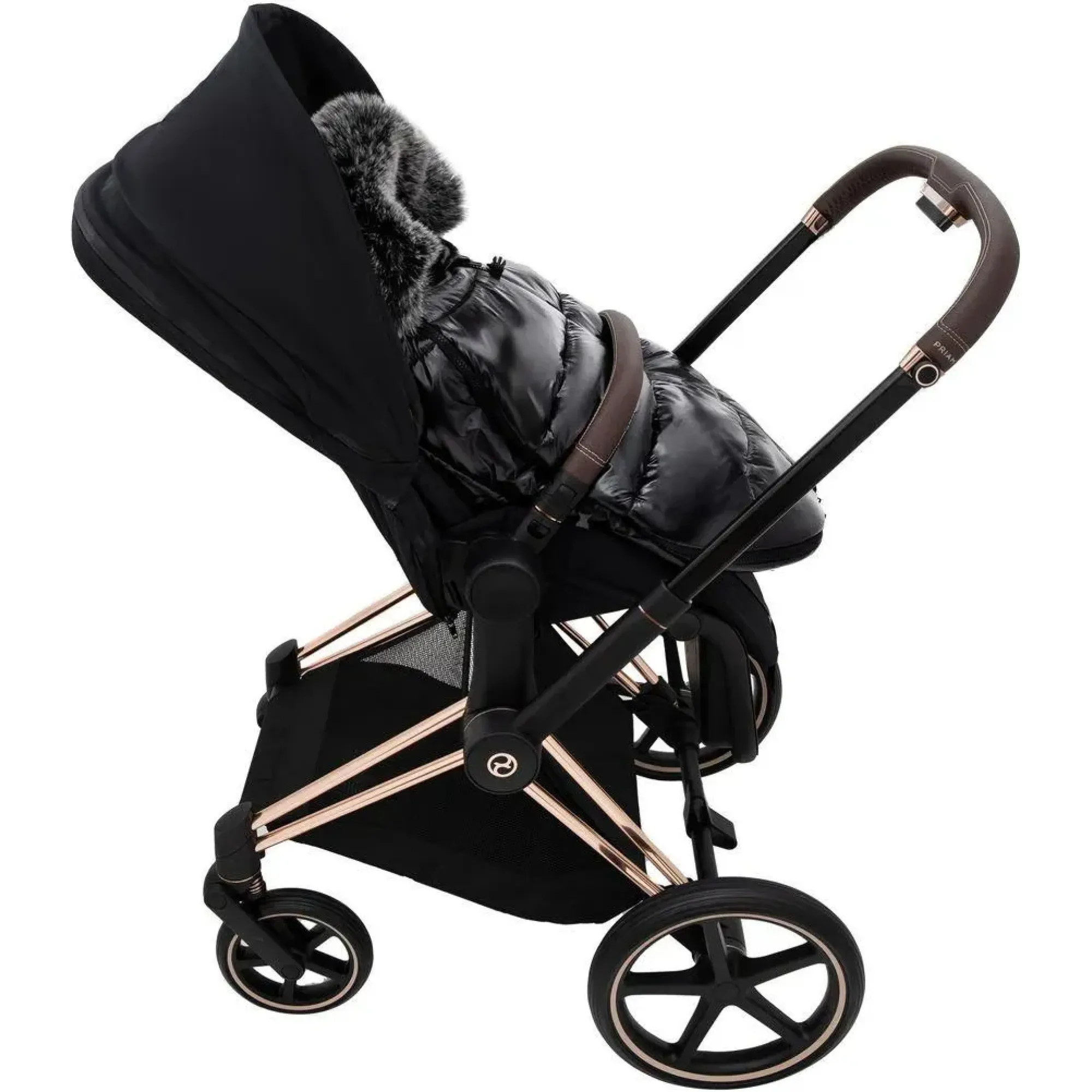 Зимовий конверт Bair Cocon mini Black Moncler