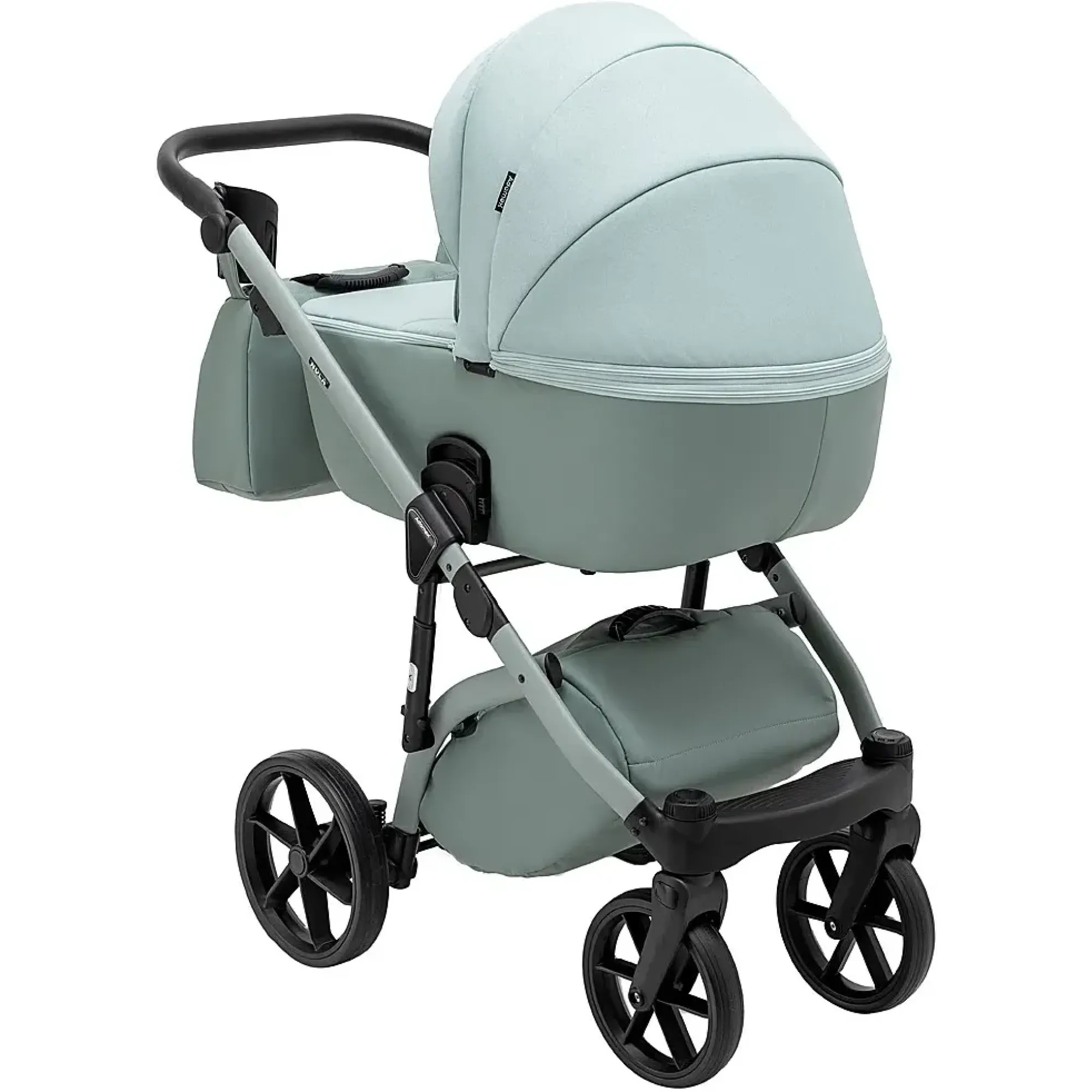 Коляска 2 в 1 Adamex Nola Natura 8 mint