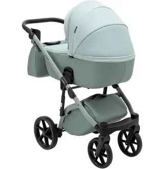 Коляска 2 в 1 Adamex Nola Natura 8 mint