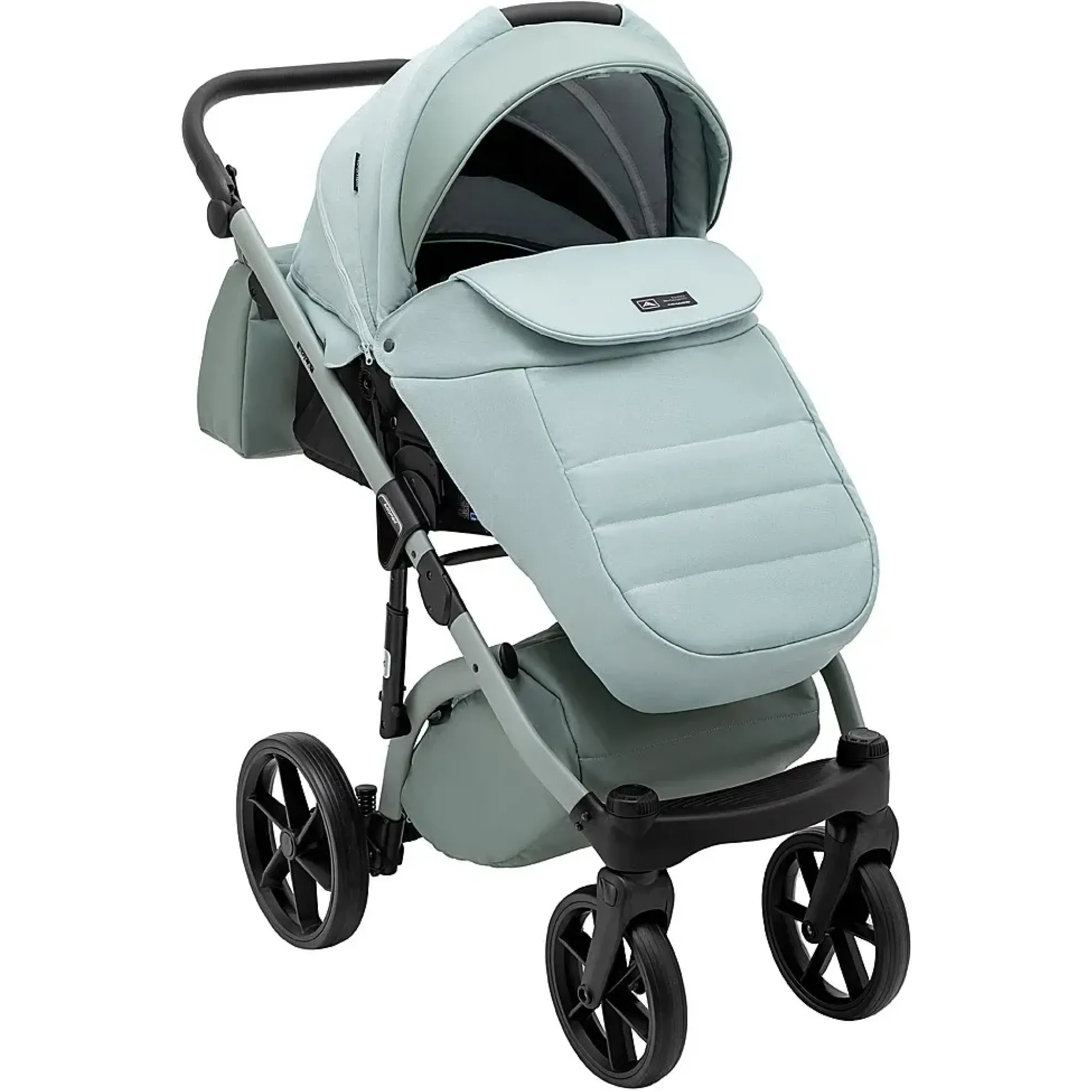 Коляска 2 в 1 Adamex Nola Natura 8 mint