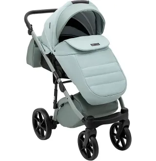 Коляска 2 в 1 Adamex Nola Natura 8 mint