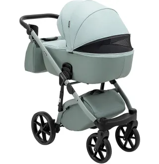 Коляска 2 в 1 Adamex Nola Natura 8 mint