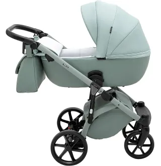Коляска 2 в 1 Adamex Nola Natura 8 mint
